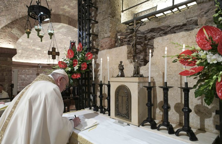 firma dell'enciclica